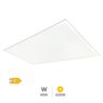 Panel empotrable LED rectangular Luena 119,5x59,5cm 60W 4200K Blanco