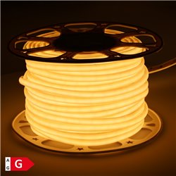Rollo 50M tira LED 12W/M 2700-3000K IP65 230V regulable