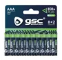 Pila GSC EcoPlus alcalina LR03 (AAA) Pack 8+2ud