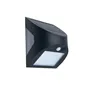 Aplique solar LED Kolam con sensor de movimiento y crepuscular 3W 4000K Negro
