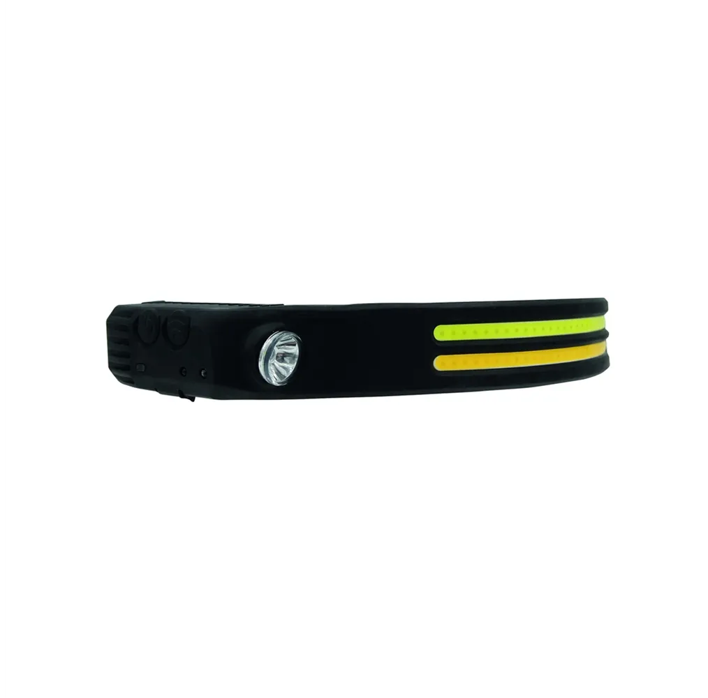 Linterna de cabeza LED COB con sensor 6W