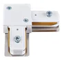Conector L para foco monofásico Blanco