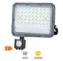 Proyector aluminio LED Belinta con sensor 30W 4000K IP65 Negro