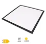 Panel empotrable ultrafino LED Sabha 59,5x59,5cm 40W 4200K Negro