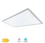 Panel empotrable LED rectangular Luena 119,5x59,5cm 60W 6000K Níquel