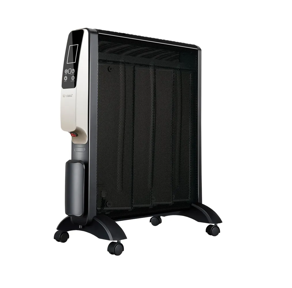Radiador de mica Tarcoola con mando Máx. 2000W Negro