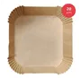 Pack 100 piezas papel para freidora de aire cuadrado 20cm