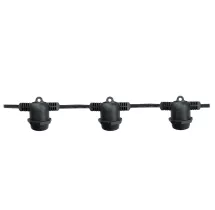 Kit de Guirnalda Decorativa Liboi 42m con 40 Portalámparas E27 IP65