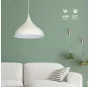 Lámpara colgante Serie Nola E27 Ø320mm Blanco