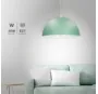Lámpara colgante Serie Abala E27 Ø400mm Verde menta