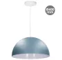 Lámpara de techo colgante Serie Abala E27 Ø400mm Azul