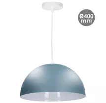 Lámpara de techo colgante Serie Abala E27 Ø400mm Azul