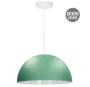 Lámpara colgante Serie Abala E27 Ø300mm Verde menta