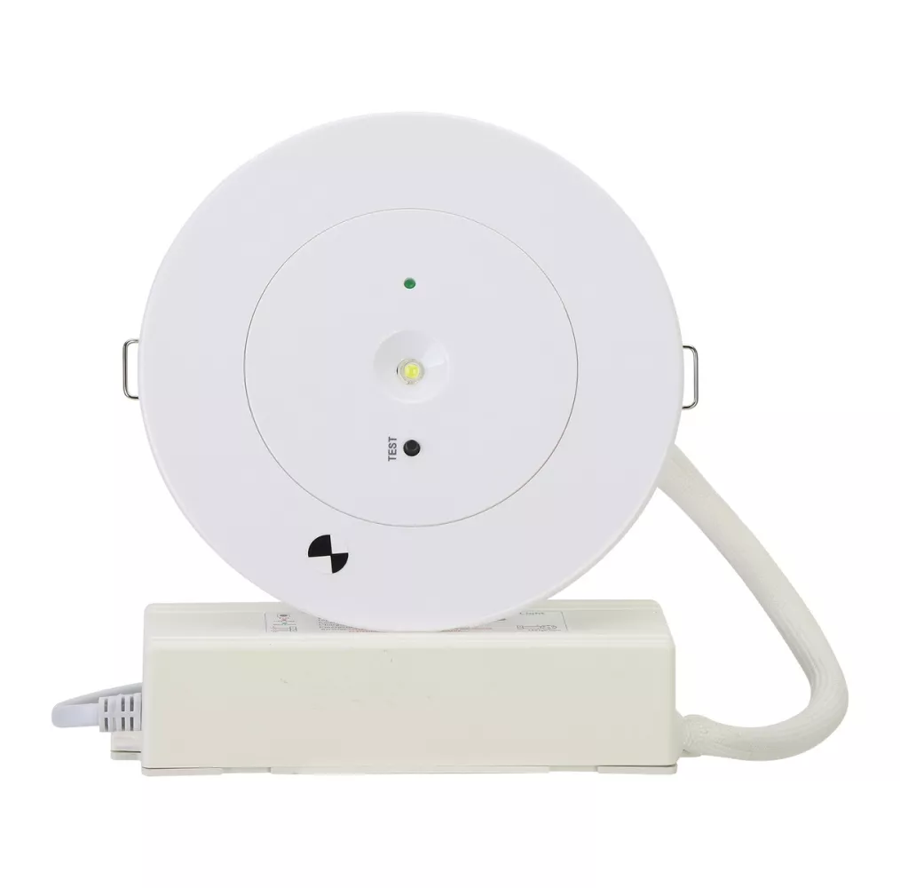 Downlight LED de emergencia Maude 3W 6000K con autotest