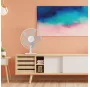 Ventilador de sobremesa Macomia 41 cm 45 W blanco