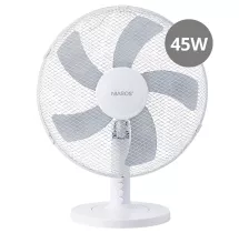 Ventilador de sobremesa Macomia 41 cm 45 W blanco