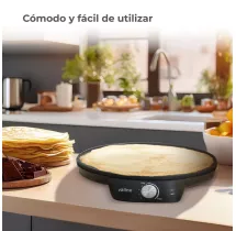 Crepera Elomba de 30 cm y 1200 W