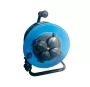 Enrollacables profesional de 25m con 4 enchufes para uso exterior