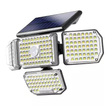 Aplique Solar LED Lanteri 4W 6500K con Sensor de Movimiento