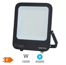 Proyector aluminio LED Santadi 150W 6500K IP65 Negro