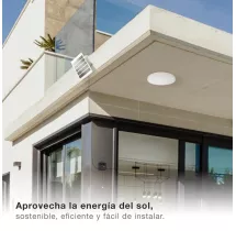 Plafón solar LED Telfer 6W 6500K