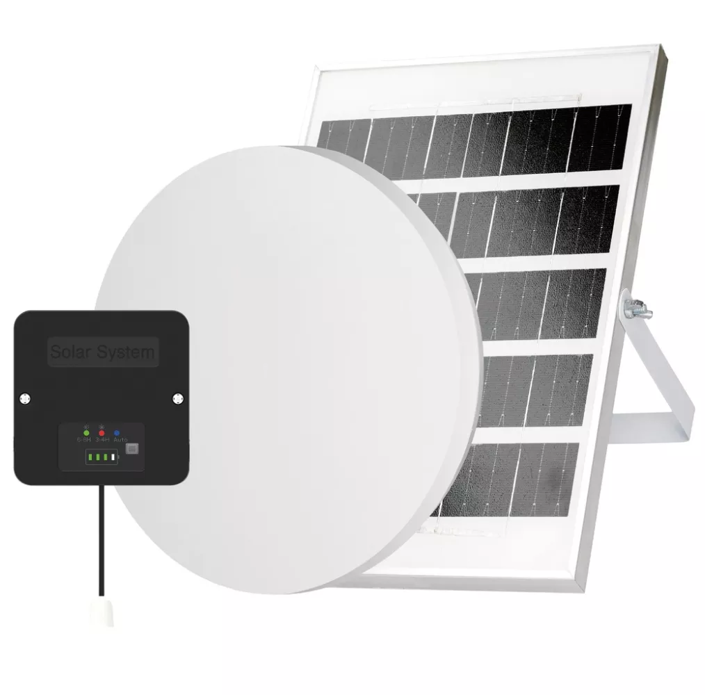 Plafón solar LED Telfer 6W 6500K