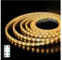 Kit de 10M Tira LED Solar 0,2W/m 2700K para Iluminación Exterior
