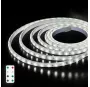 Kit de 10 metros de tira LED solar 0.2W/M 6500K para exteriores