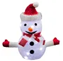 Muñeco de nieve plegable LED 300mm Luz fría
