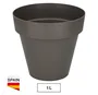 Maceta Tes Ø140mm Gris antracita