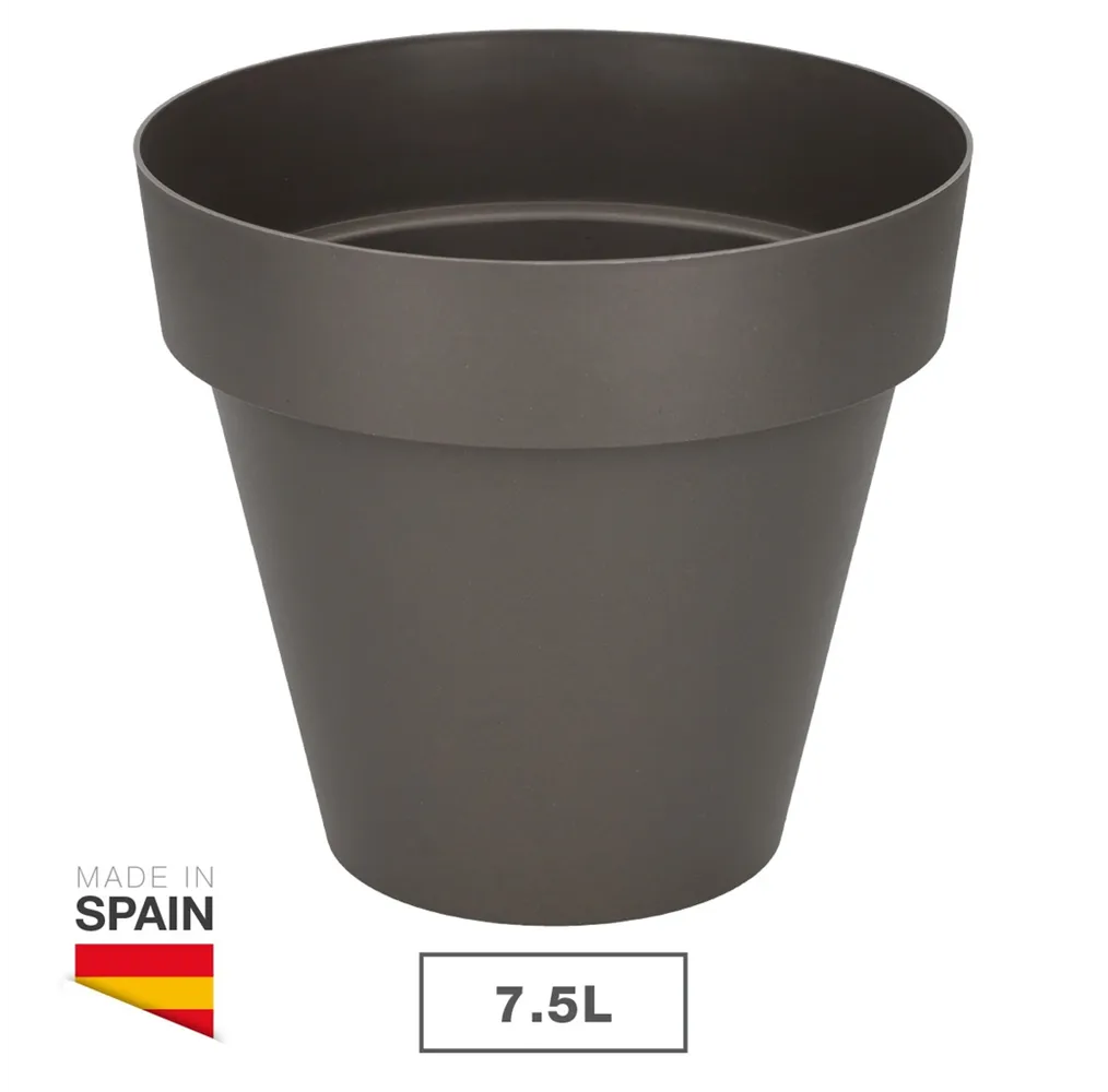 Maceta Tes Ø260mm Gris antracita