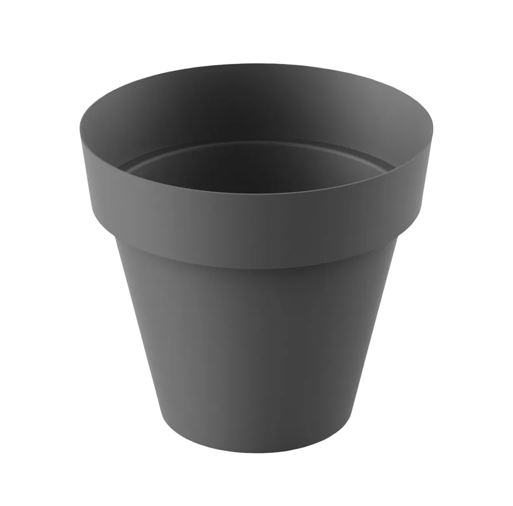 Maceta Tes Ø480mm Gris antracita