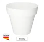 Maceta Tes Ø480mm Blanco