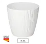 Maceta Oasis con plato integrado Ø170mm Blanco
