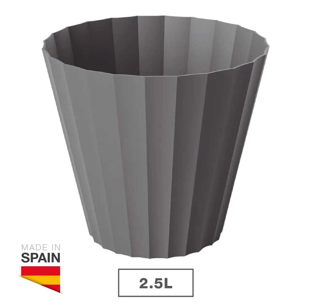 Maceta Doric Ø180mm Gris antracita