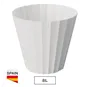 Maceta Doric Ø260mm Blanco