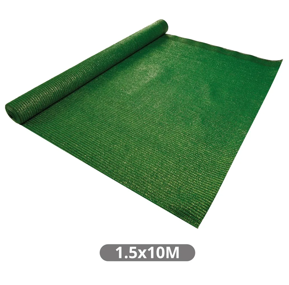Malla de sombreo 1,5x10M 230g Verde 