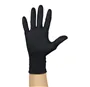 Caja 50 guantes desechables de nitrilo diamantado/grip Negro - Talla XL