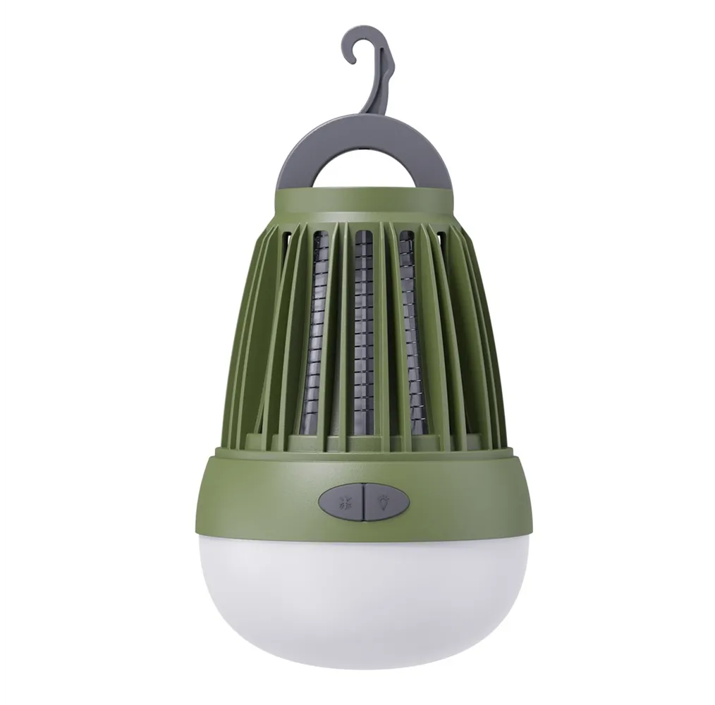 Lámpara LED mata insectos 5W recargable USB 