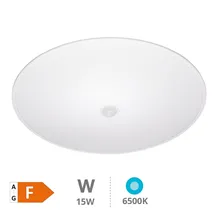 Plafón techo LED Celano con sensor de movimiento 15W 6000K 