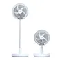 Ventilador portátil de pie Ankro plegable Ø21,5cm 7W Blanco