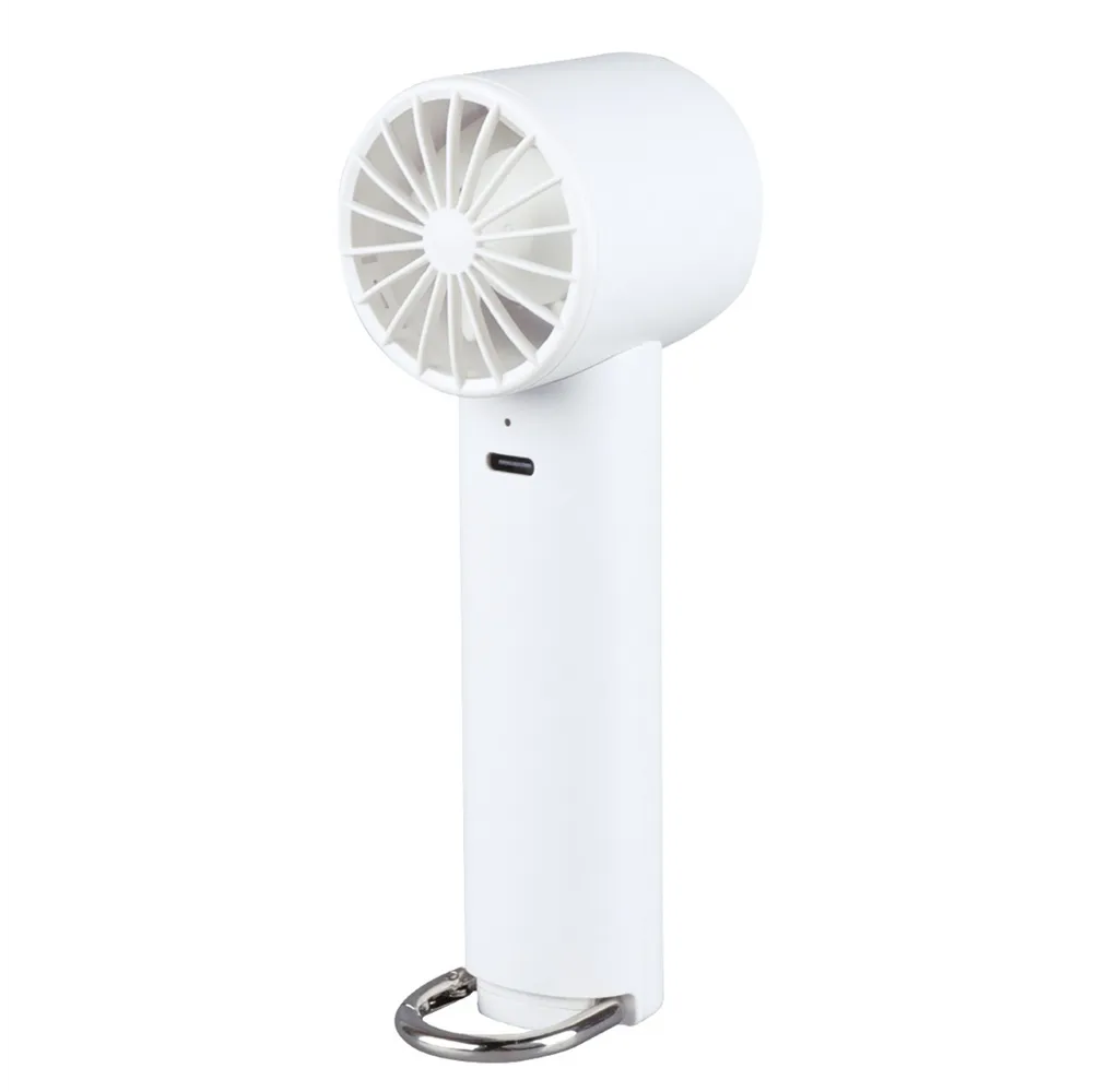 Mini ventilador de mano Luvo USB recargable Blanco