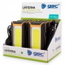 Caja de 6u de Linternas de trabajo de 7W con batería y carga por USB