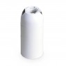Portalámparas termoplástico liso E14 Blanco