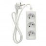 Multiprise 3P (3x1.0mm) 1M Blanche