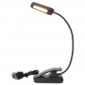 Linterna de lectura LED ajustable con pinza de sujeción