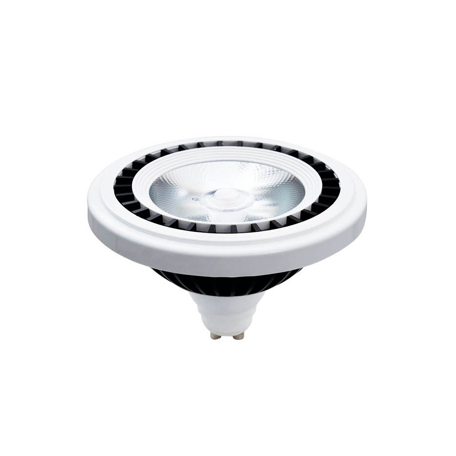 Bombilla AR111 LED COB GU10 12W 3000K 1100 lm 36 grados