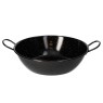Paellera honda esmaltada con asas de Ø320mm
