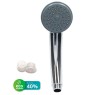 Alcachofa de ducha eco ahorro Ø73mm simple Cromado