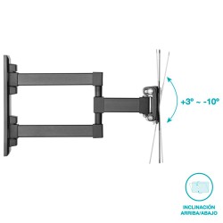 Soporte para televisión con doble brazo de 23 - 42 pulgadas